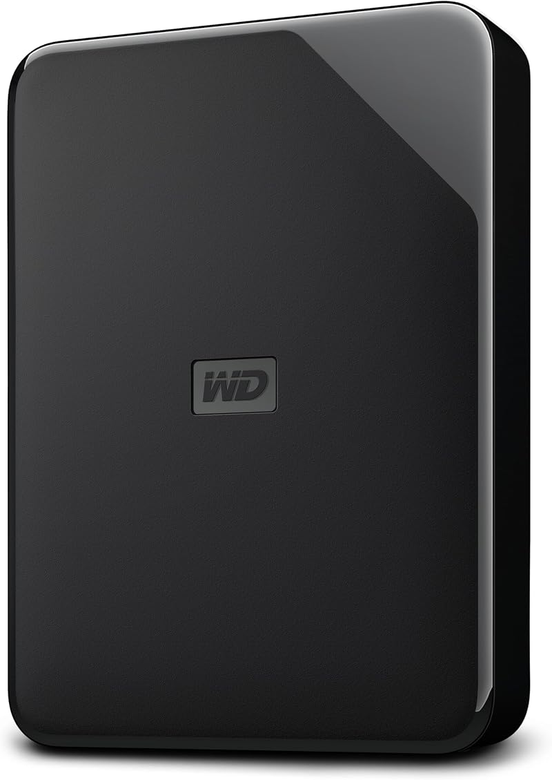WD Elements AE 5TB Portable External Hard Drive USB 3.2 Gen 1 Black