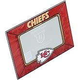 The Memory Company Officially Licensed NFL Art Glass Picture Frame - Professional Sports Memorabilia Display - Licensed Team Logo Home Office Decor, 4x6 Photo Display
