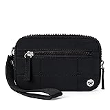 WESTBRONCO Wristlet Wallets for Women Nylon Quilted