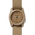 Bertucci DX3 Field Watch | Coyote Nylon Band | Swiss Super Luminous Technology | Innovative Design, Durable Build, Light Weight Comfort | 11021