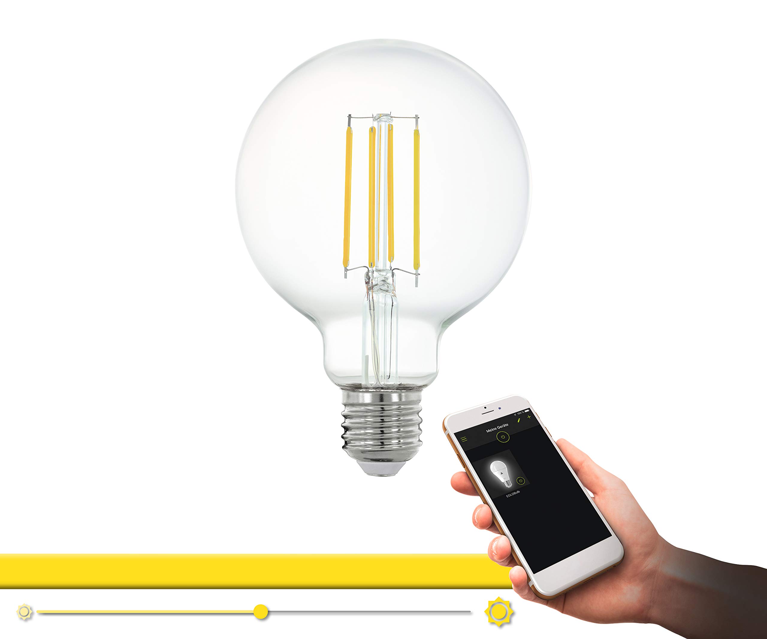 Eglo Connect Light Bulb, 6 W, Clear