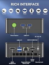 GMKtec Mini PC G3 PRO Core i3-10110U 8GB/256GB 4K Dual HDMI WiFi6 BT5.2 2.5GbE view 4