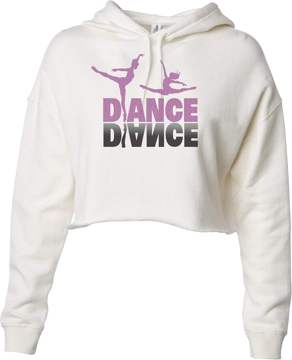Girls Fashion Dance Team Crop Hoodie Dance Life Royaltee Sweatshirt