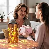 TickTime Hummingbird Solar Lantern Outdoor Garden Copper Dragonfly 7.1in view 3