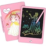 TEKFUN Toddler Toys Age 3-7 Girls Gifts for 3 4 5 6 7 Year Old, LCD Writing Tablet Drawing Board 8.5" Colorful Drawing Pad fo