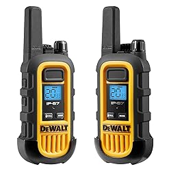 DEWALT FRS Walkie Talkies Long Range 2 Way Radio, 1