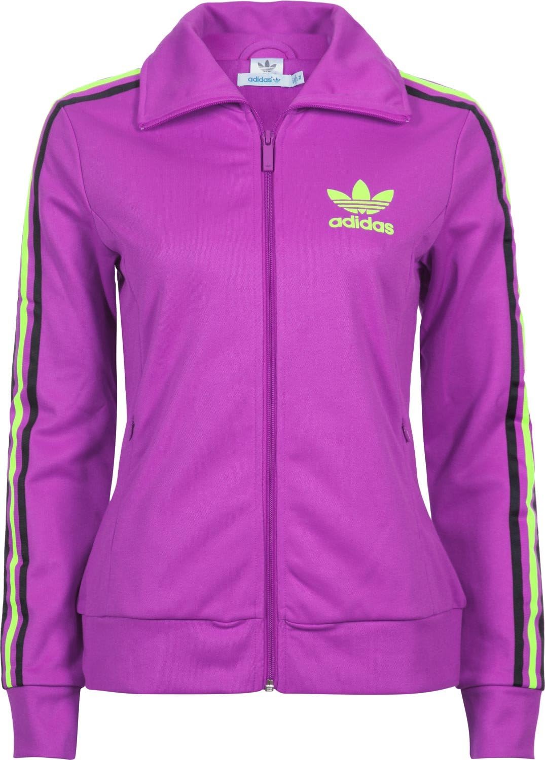 pink and purple adidas tracksuit