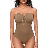 ciksob Tummy Control Seamless Tank Top Strapless Shapewear body shaper for Women