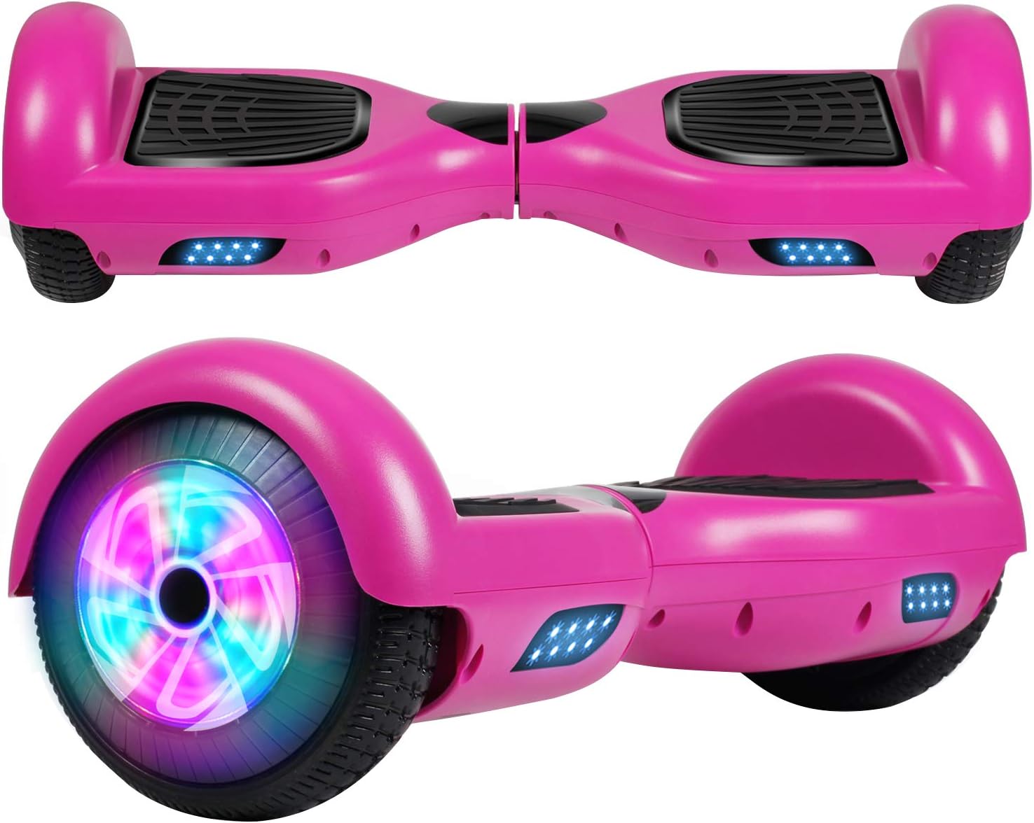 Felimoda Hoverboard, 6.5" Two-Wheel Self Balancing Hoverboards for Kids Adults, with LED Light, UL 2272 Certified