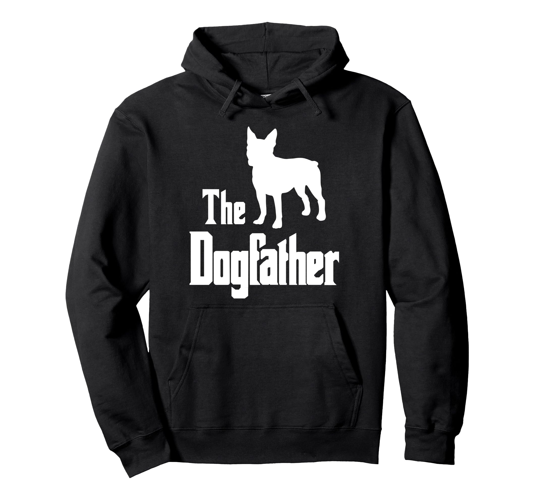 The Dogfather - funny dog gift, funny Boston Terrier Pullover Hoodie