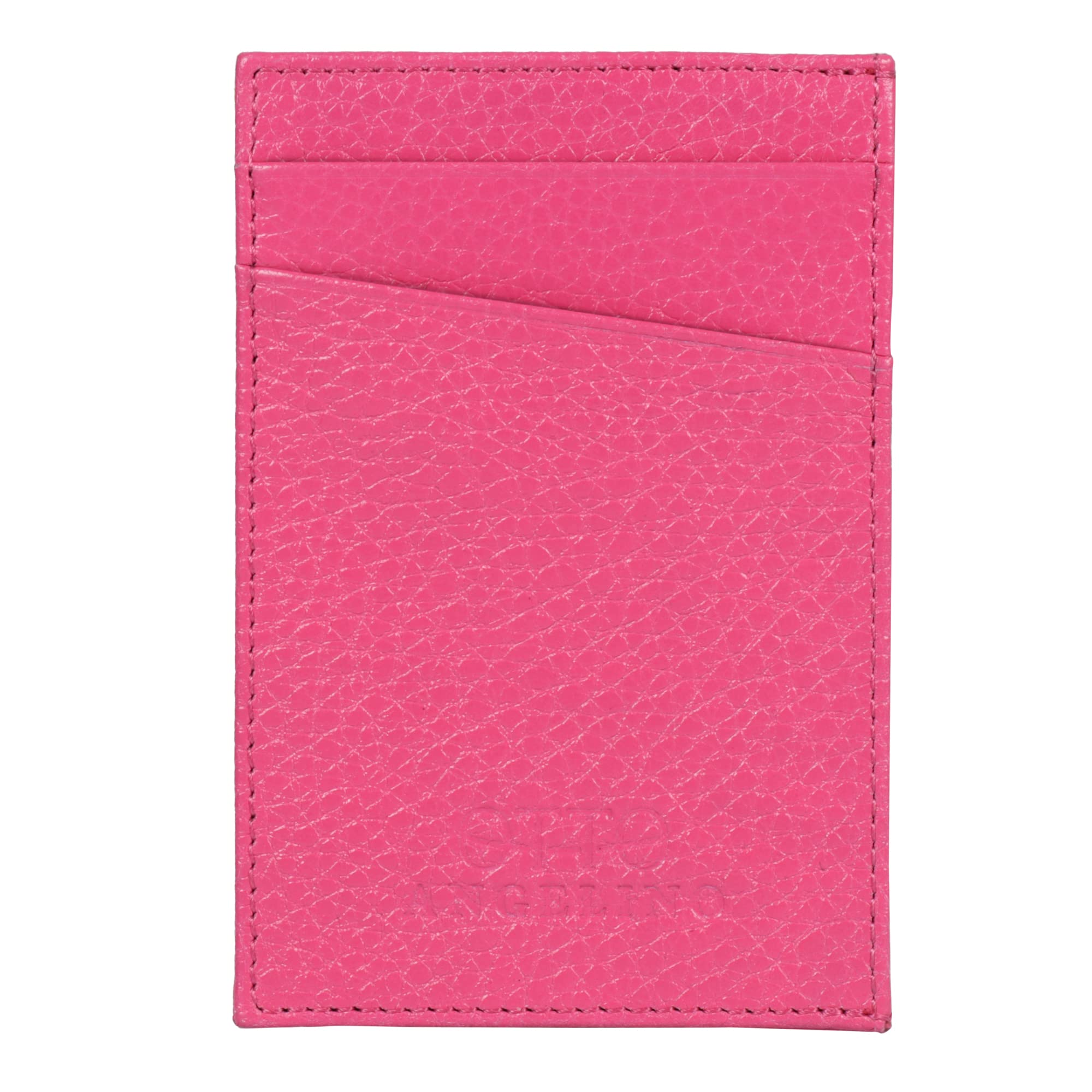 Otto Angelino Genuine Leather Wallet - Bank Cards, Money, Driver's License Cardholder - Unisex