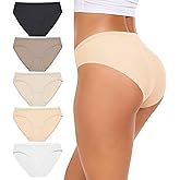 RHYFF Womens Underwear Breathable Mesh Bikini Panties Stay Fresh Ladies Panty Stretches Soft Hipster Briefs Travel Underpants