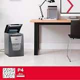 Rexel Optimum Auto Feed 90 Sheet Cross Cut Shredder P-4 34L Bin Black view 4