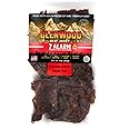 Glenwood Jerky 7 ALARM, Made With Real Smoked Wood, 10oz Bag Beef Jerky Really Hot Jerky Bulk Scorpion Pepper, Ghost Pepper, Carolina Reaper, and Habanero I DARE YOU JERKY (7 ALARM)
