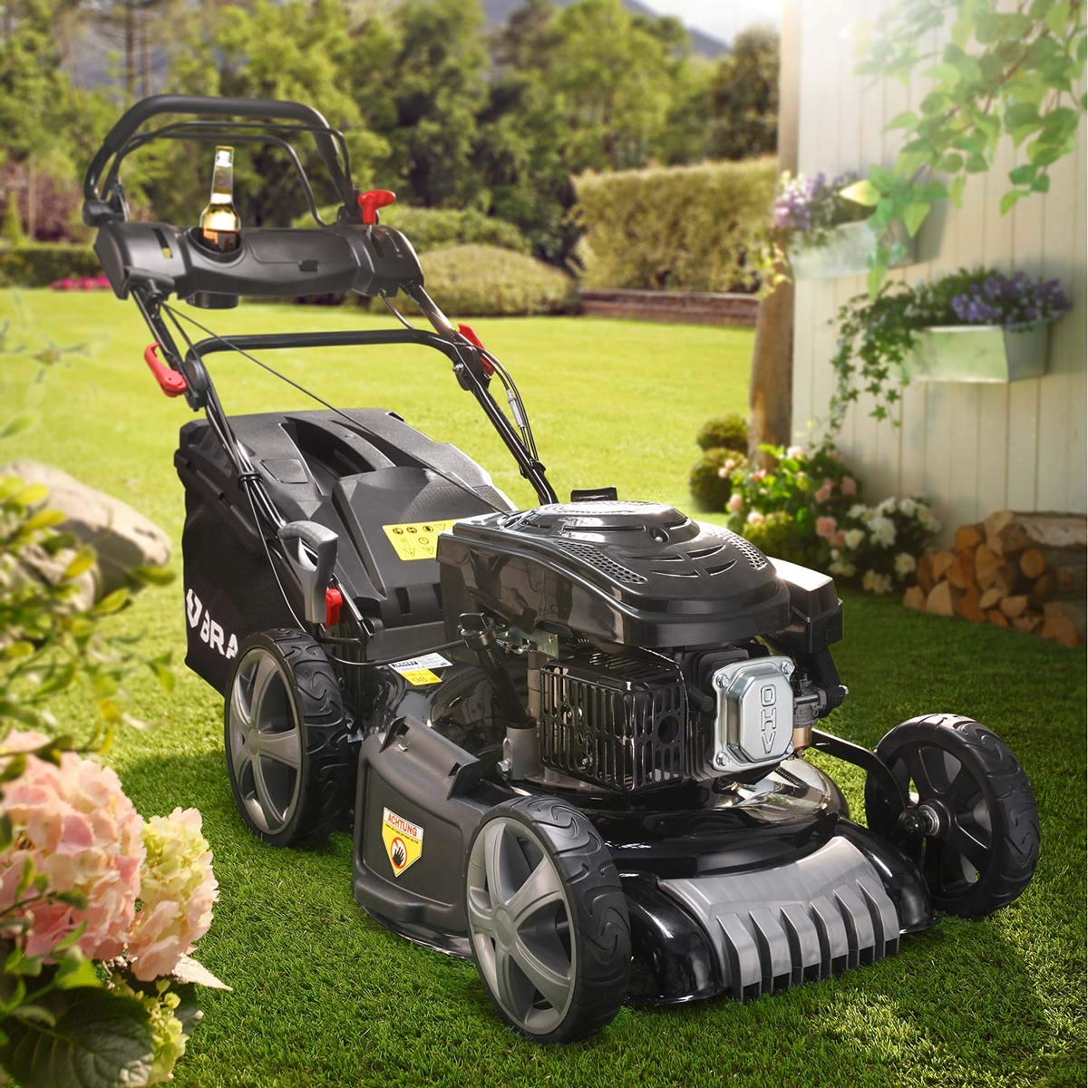 BRAST Rasenmäher Benzin BRB 5,2kW (7PS) 53cm Schnittbreite Trike 2.Wahl