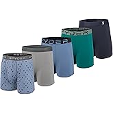Spyder Mens Boxer Briefs 5 Pack Poly Spandex Performance Boxer Briefs Underwear