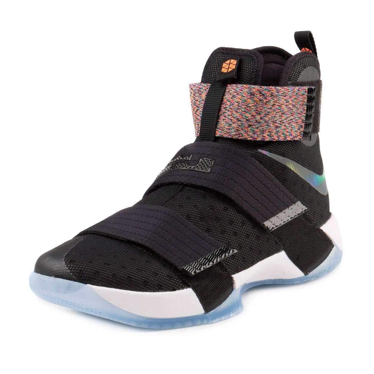 lebron soldier 10 black and purple