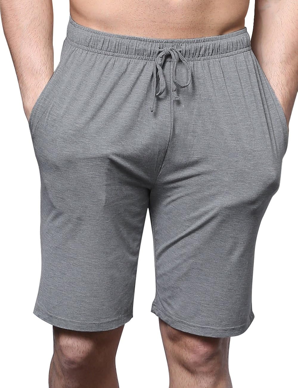 GYS Men's Bamboo Pajama Bottom Lounge Shorts at  Men’s Clothing store