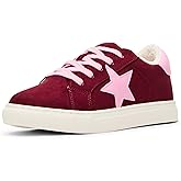 Steve Madden Girl's Rezume Sneaker, Burgundy, 4