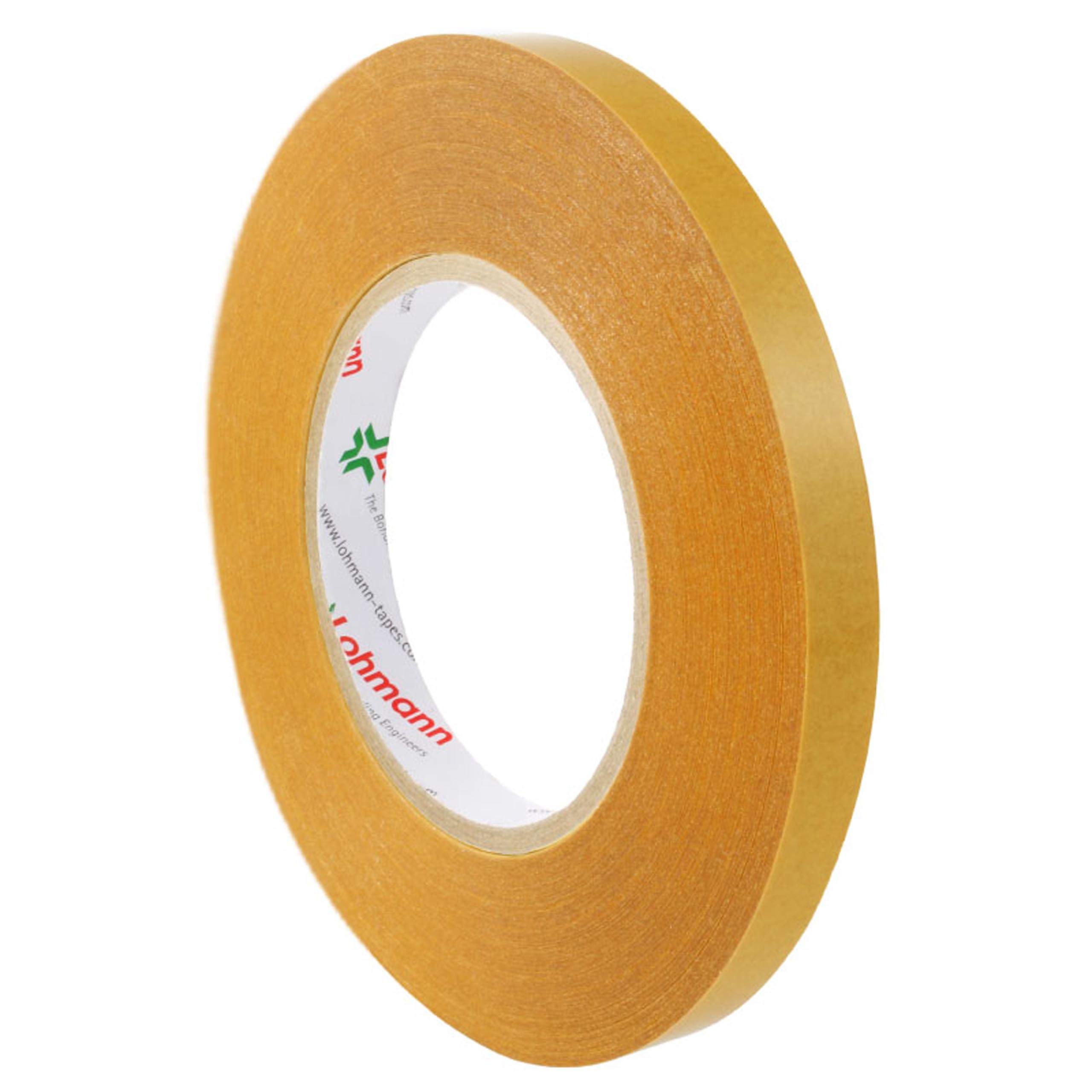 Lohmann Duplocoll 200 | Double-Sided Tape | Choice of Width | Hand Tearable | 50 m Roll | Universal Double-Sided Tape for Fixing & Fixing | Strong Adhesion / 6 mm x 50 m