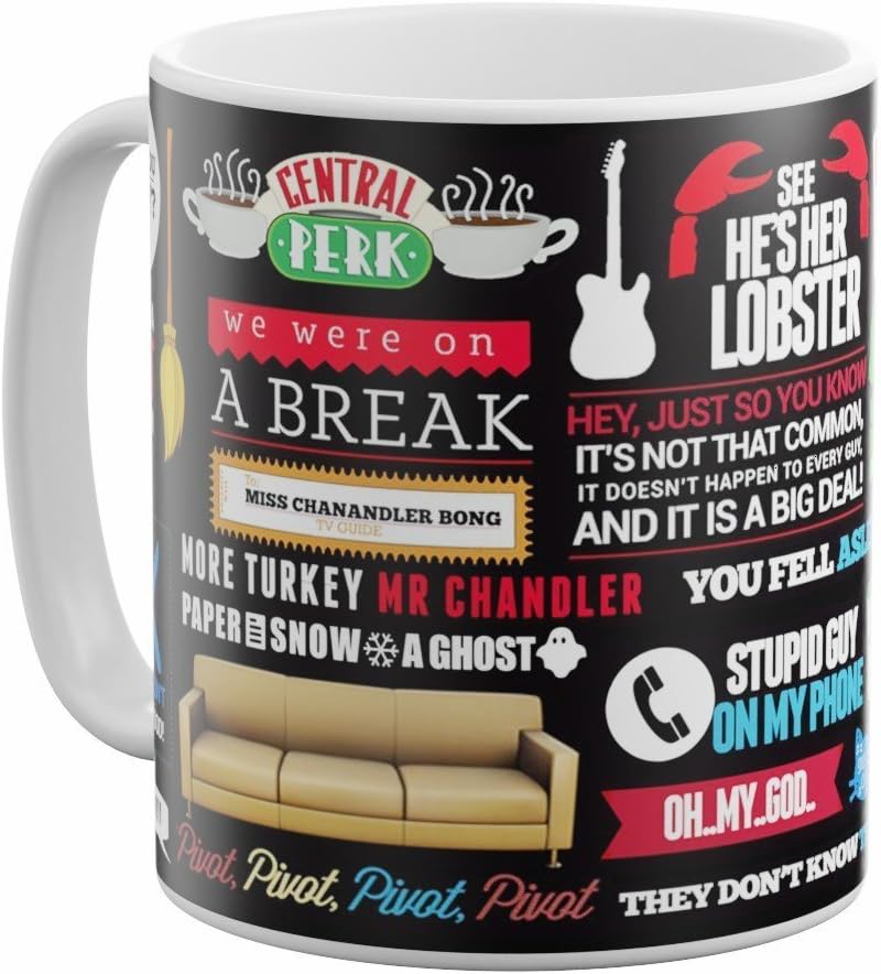 SCPmarts Ceramic Coffee Mug - 1 Piece, White, 325 ml