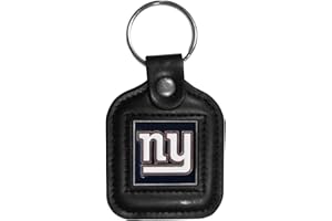 Siskiyou NFL unisex-adult Square Leather Key Chain