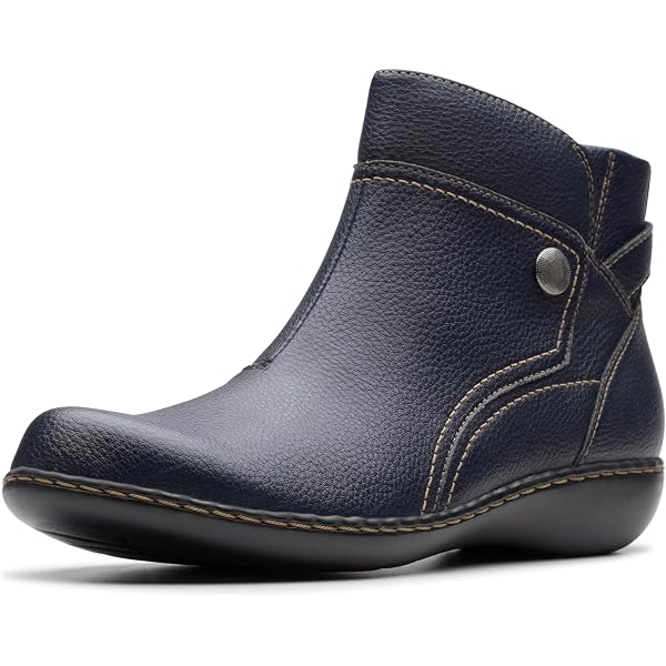 BOSTONIAN Verner Men’s Navy Leather Boots Bostonian | Shoes | Bostonian Verner Mens Navy Leather Boots  main image 4