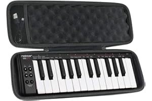 khanka Hard Travel Case Compatible with Nektar, 25-Key Midi Controller (SE25)