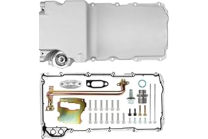 GSTP 302-1 LS Swap Retrofit Aluminum Oil Pan Kit Compatible with GM Chevy GMC LS1 LS6 LS2 LS3 LS6 LSX 4.8 5.3L 5.7L 6.0L 6.2L Engines 1955-1987 Replaces 81074