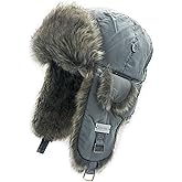Winter Trapper Hat for Men and Women,Russian Ushanka Aviator Warm Cold Proof Ski Hunting Cycling Winter Hats