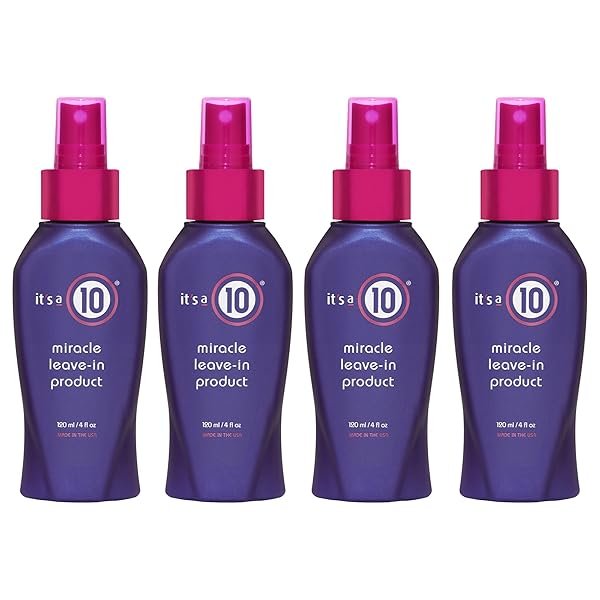 IT’S A 10 MIRACLE LEAVE-IN PRODUCT 4 OZ...