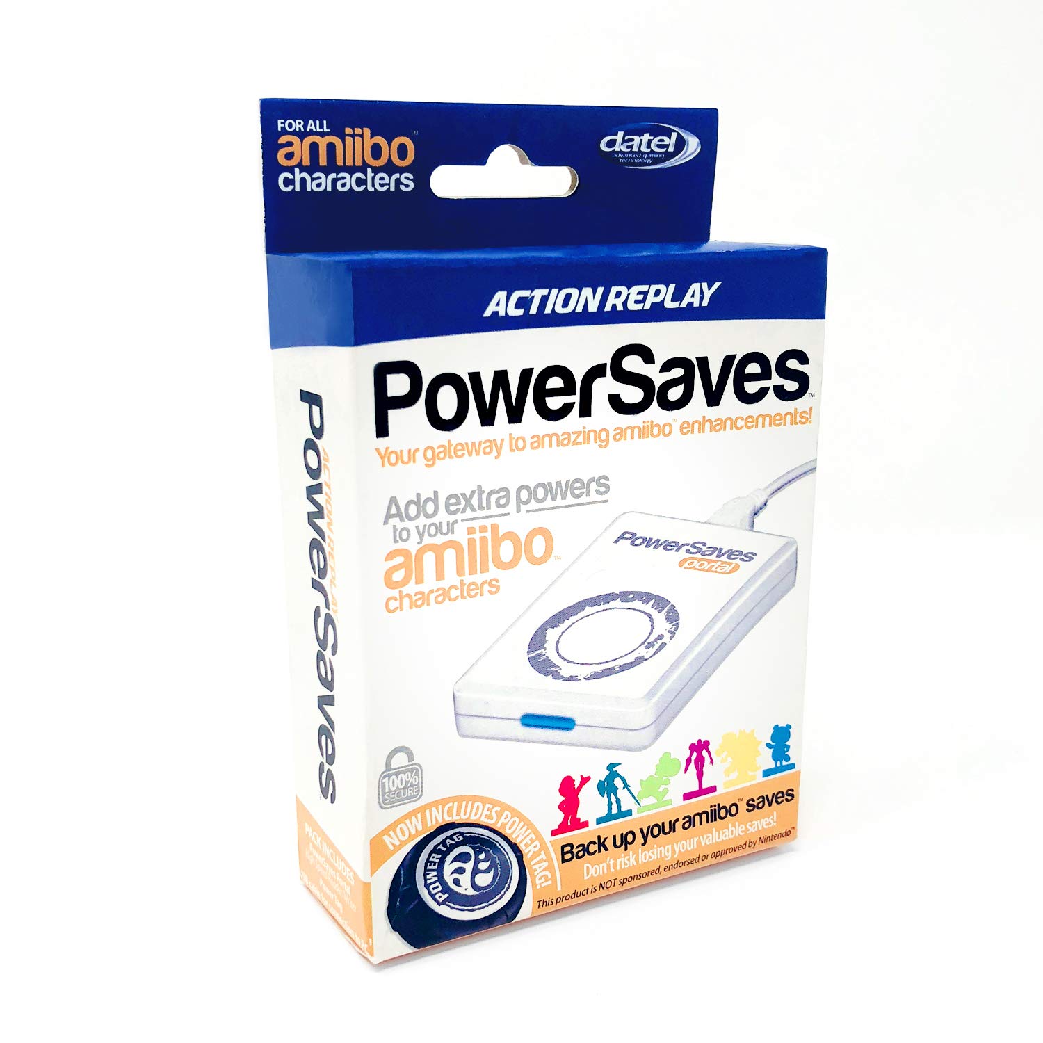 Datel Action Replay PowerSaves Includes POWERTAGS for Amiibo Characters