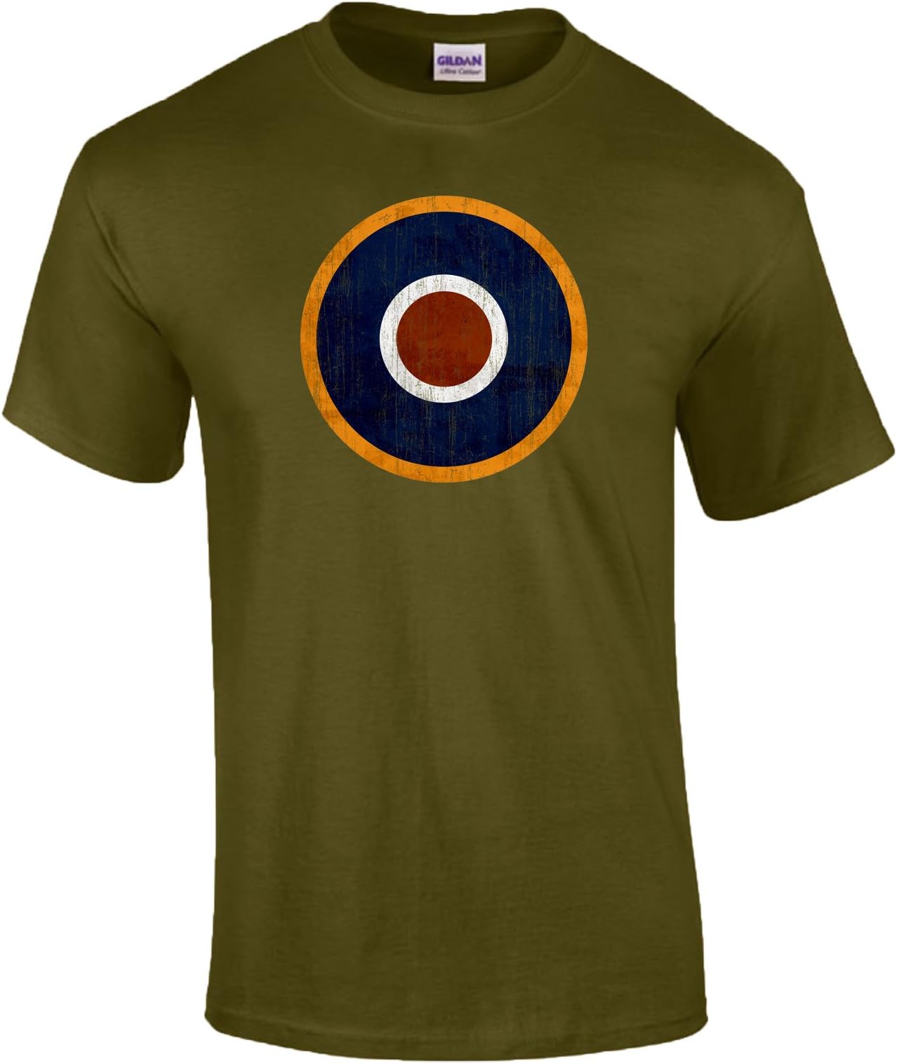 RAF Roundel WW2 Spitfire Target Royal Air Force Fathers Day Premium T-Shirt