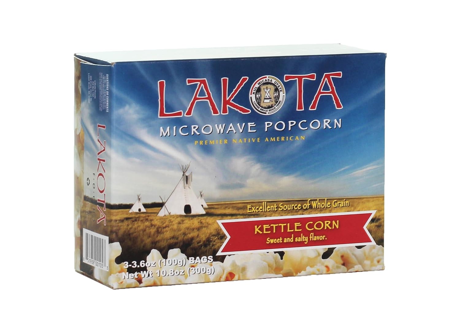 Lakota Foods Microwave Popcorn Kettle Corn