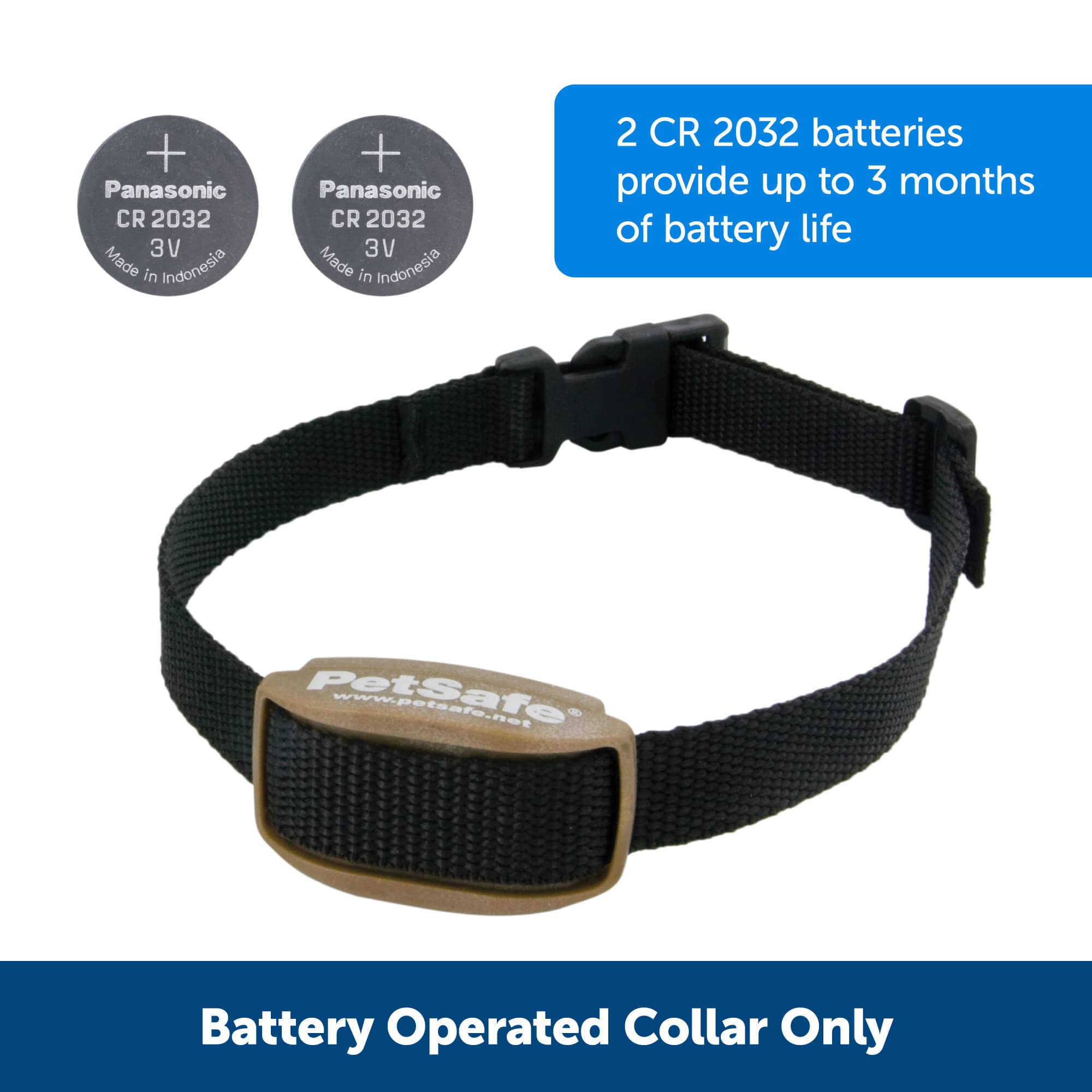 PetSafe Pawz Away Indoor/Outdoor Extra Receiver Collar for Cats and Dogs for Wireless Pet Barrier System