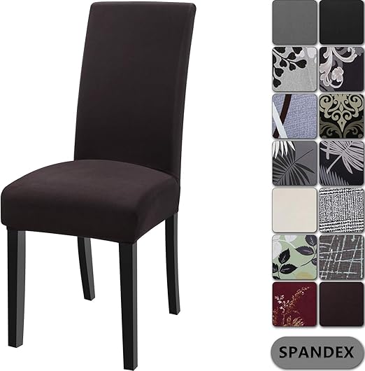 YISUM Moderne Stretch-Bezüge für Esszimmerstühle, abnehmbar, waschbar