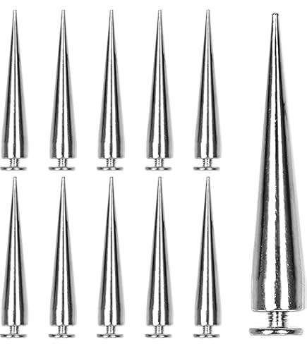 Amazon.com: Craluuur 455PCS Punk Spikes and Studs Kit for Clothing