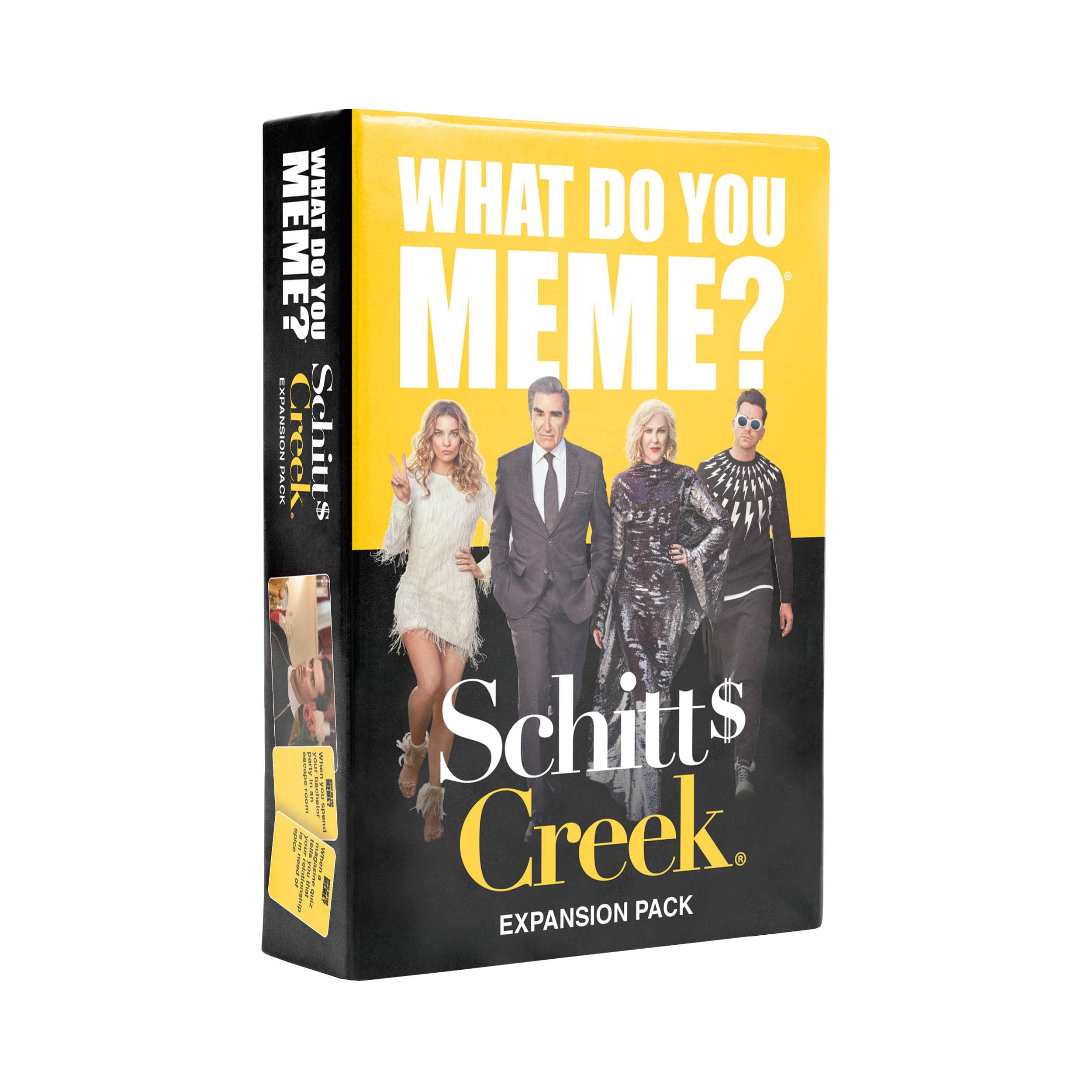 WHAT DO YOU MEME? Schitt's Creek Expansion Pack – Designed to be Added to Core Party Game