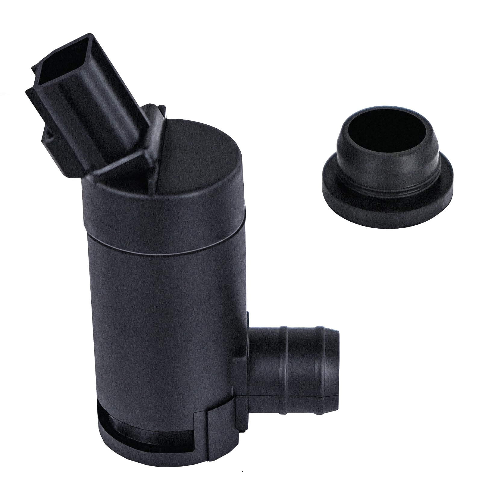 Photo 1 of Windshield Washer Pump Compatible with Ford F150 F250 F350 450 550,E-150,E-250,Escape,Focus Lincoln, Mazda, Mercury, Replacement OEM# WG-318, F6SU17664DA, 7L8Z-17664-A