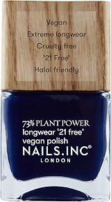 Nails.INC Plant Power Nail Polish 14ml 73% Plant Based Vegan Cruelty Free