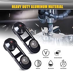 Sresk Motorcycle Adjustable Mirror Relocator Mount
