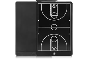 ZEMBSOYA 16 Inch Electronic LCD Basketball Coaching Board,Digital Strategy Marker Board with Pen for Basketball Game,Training,Teaching