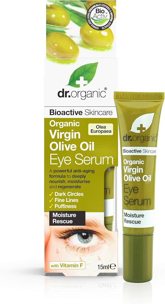 DR ORGANIC Virgin Olive Oil Eye Serum 28 g Amazon.co.uk Beauty