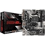 ASRock B450M-HDV R4.0 AM4 AMD Promontory B450 SATA 6Gb/s Micro ATX AMD Motherboard