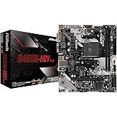 ASRock B450M-HDV R4.0 AM4 AMD Promontory B450 SATA 6Gb/s Micro ATX AMD Motherboard