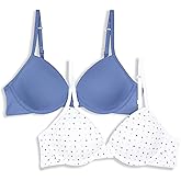 Hanes Girl's Molded Underwire Bra (Pack of 2)