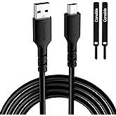 Cable mini USB de 4 pies, cable USB para cámara, cable USB 2.0 tipo A a Mini B, compatible con controlador PS3, reproductor d