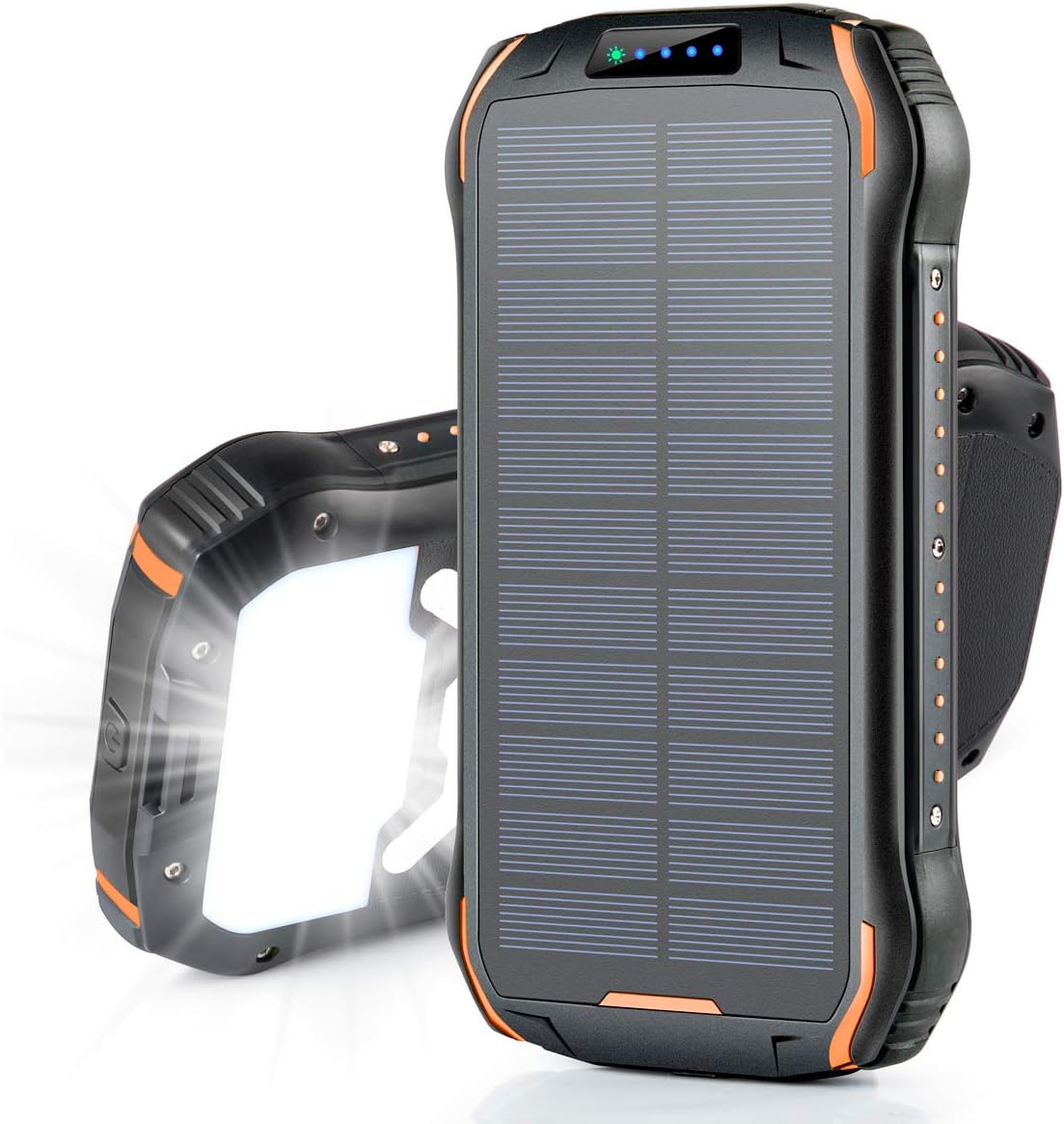 Amazon モバイルバッテリー ソーラー 大容量 ソーラー充電器 mah ソーラーチャージャー Soxono 15w急速充電 三つ出力ポート18個ledライト付き Ipx６防水 耐衝撃 災害 旅行 アウトドアに大活躍に Iphone Ipad Android対応 ソーラーチャージャー 通販