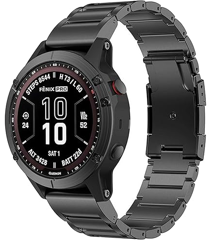 GARMIN 純正QuickFit F6 22mm DLC Titanium GARMIN 純正QuickFit F6 22mm DLC Titanium Garmin Quick Fit 22