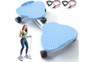 Waist Twisting Machine Fitness Tool, 330LBS Capacity & 20dB Ultra-Quiet, Anti-Slip Home Gym Workout Equipment for Women Belly
